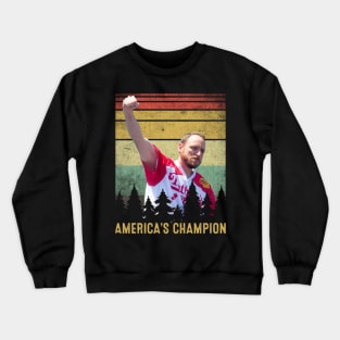 Funny Joey Chestnut America Crewneck Sweatshirt